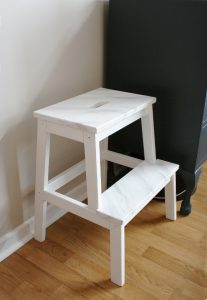 IKEA Bekvam step stool gets a faux marble makeover The Interior DIYer