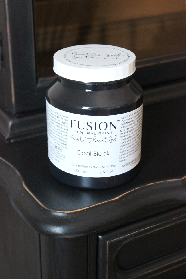 Fusion Mineral Paint ‘Coal Black’