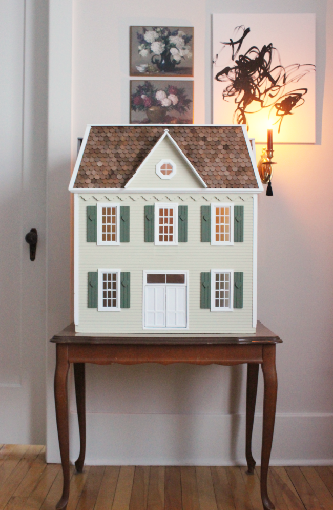 Lower Town Dollhouse – exterior updates
